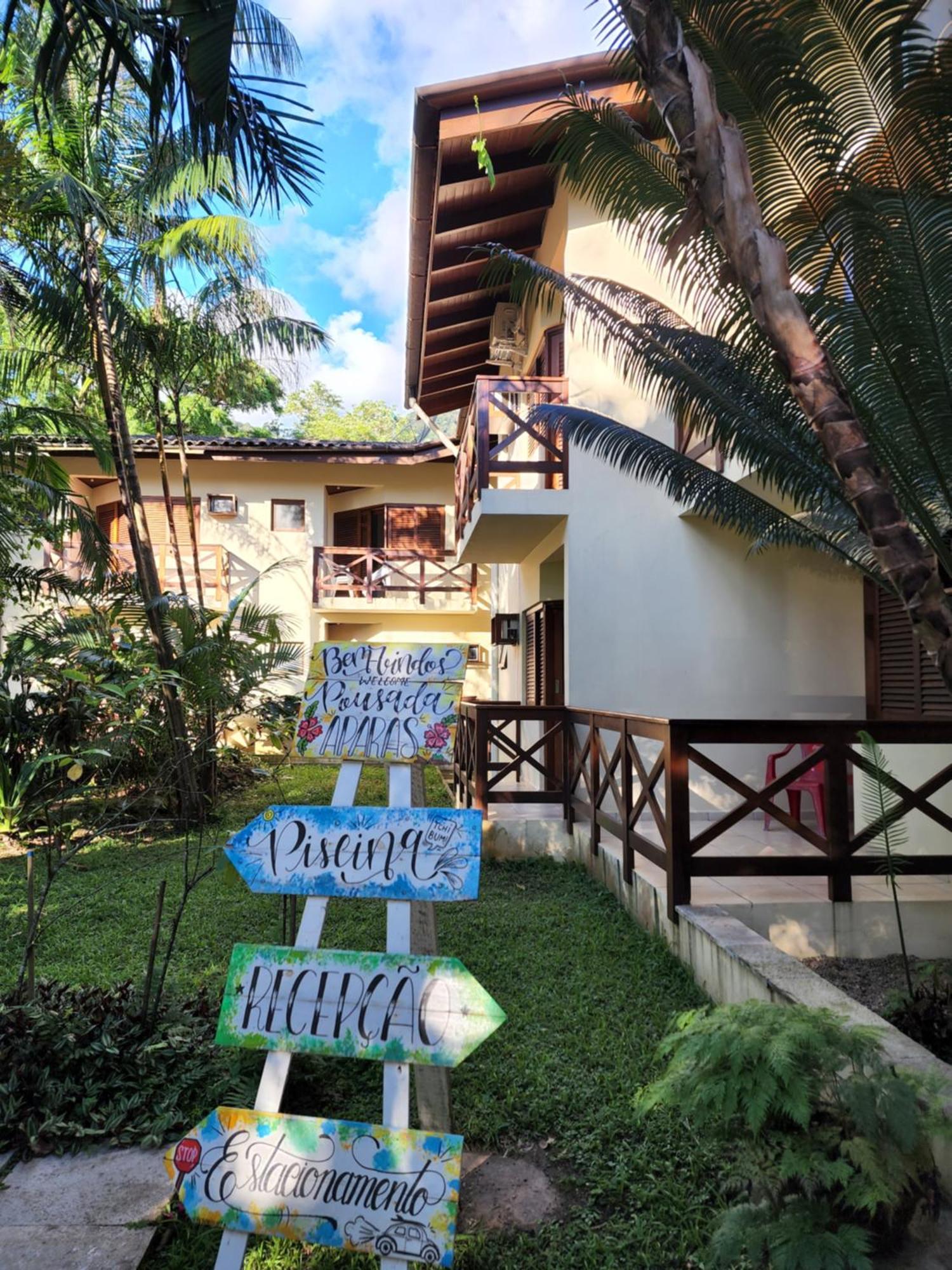 Pousada Aparas Hotel Sao Sebastiao  Luaran gambar